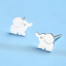 Ohrstecker elefant sterling - elefant,