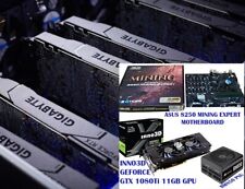 BÜROARBEIT GAMING MINING COMPUTER RIGS in sehr gutem Zustand ALL IN 1 PAKET