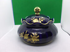 Echt, Kobalt Dose mit Deckel, Bonboniere