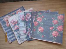 12x  Hintergrundpapier 15 x 15