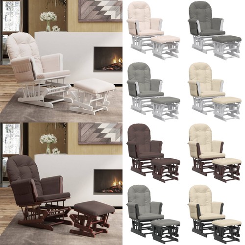 Schaukelsessel mit hocker - schaukelsessel,