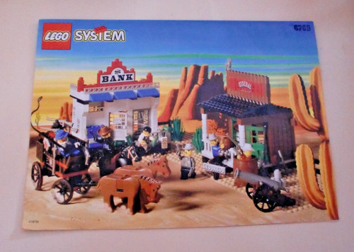 Lego western bauanleitung 6765 - western,