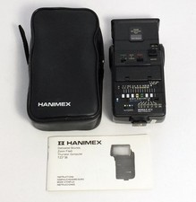Hanimex TZ 2-36 Blitzgerät mit Zoom Tasche Modul HC2 und Bedienungsanleitung