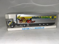Rietze 60132 Ford Cargo EDEKA Koffer Sattelzug Lebensmittel Supermarkt 