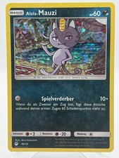 Alola Mauzi Holo - Mc Donalds - 10/12 - Pokemon Karte - Deutsch