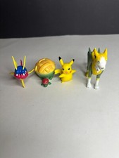 Pokemon Original Figuren Set Konvolut Pikachu Bellektro Kanivanha Schlapfel TOP✅