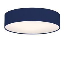 Decken Lampen runde Textilschirm Deckenleuchte für Schlafzimmer Wohnzimmer Flur