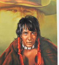 Originalzeichnung LOBO Heft 80 Titelbild Günther König signiert Dustin Hoffmann