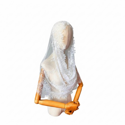 Cremefarbene mantilla weiche - cremefarbene,