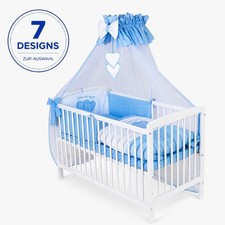 Babybett 120x60 weiß kiefer - babybett,