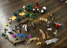 Verschiedene Wild Tiere - Jaguar Stacheldino Panda -  vieles von Schleich