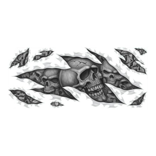 Aufkleber set totenkopf - aufkleber-set,