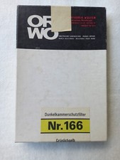 ORWO Film - Dunkelkammerschutzfilter Nr. 166 Grünlichgelb