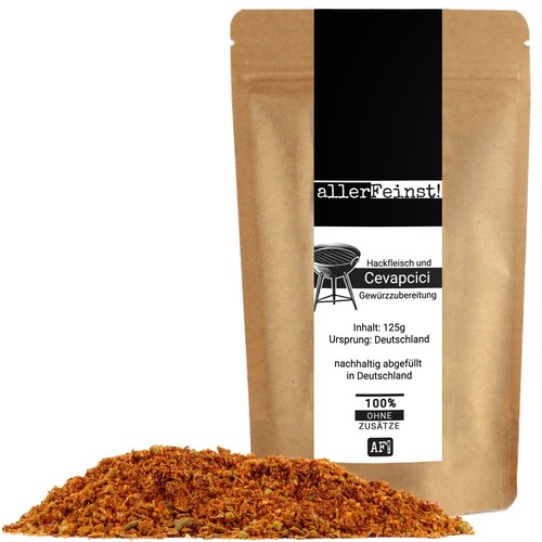 Allerfeinst cevapcici und - -,