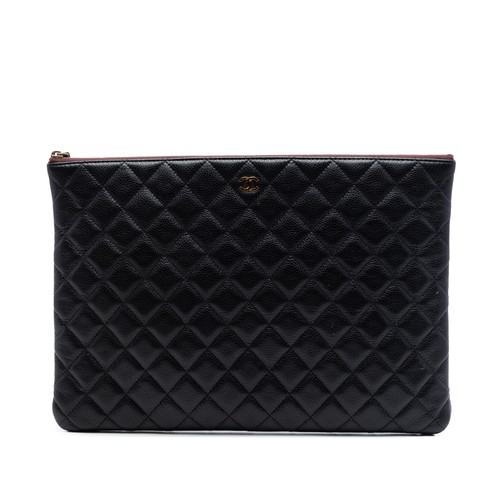 Chanel large quilted caviar - large, o