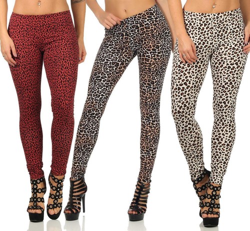 Damen leggings leo - leggings, print