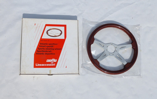 Original fiat holzlenkrad - original,