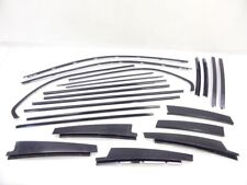 BMW 5er E61 Touring Kombi 04-10 Fensterleisten Rahmen shadowline schwarz glanz