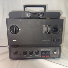Braun Visacustic 1000 Stereo Filmprojektor Vintage defekt Bastler Rar