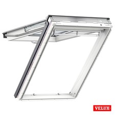 VELUX Kunststoff Dachfenster GPU Klapp-Schwing-Fenster mit Eindeckrahmen