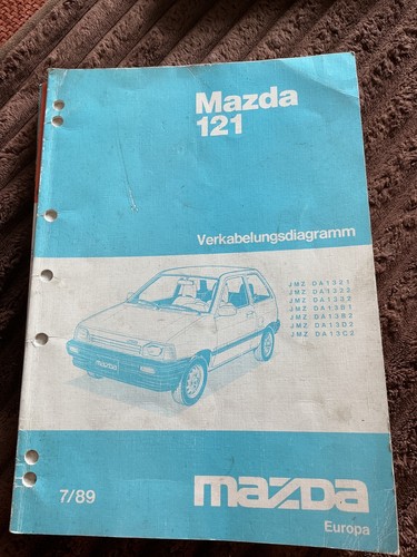 Werkstatthandbuch mazda 121 - werkstatthandbuch,