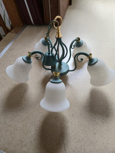 Vintage kronleuchter flammig - kronleuchter, 5-flammig
