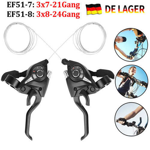 Fahrrad schalthebel - 2x,
