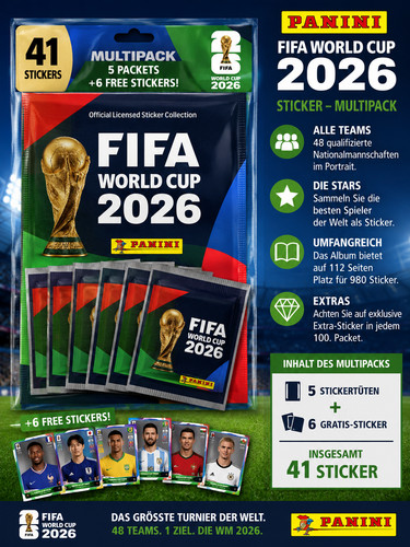 Panini fifa 2026 sticker - panini,