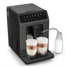 Krups EA89Z Classic Edition Kaffee-Vollautomat mit Milchschäumer schwarz