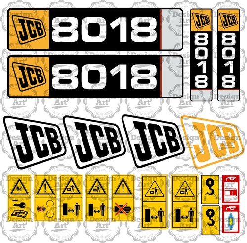 Jcb 8018 mini bagger digger - jcb,