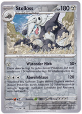 Pokemon Karte: Stolloss Reverse 122/167 Maskerade im Zwielicht TWM Deutsch NM
