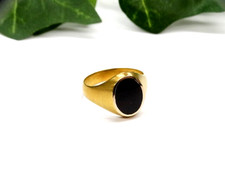 2642 Gold 585 GG Ring mit Onyx