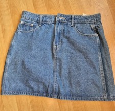 Jeansrock Damen Blau