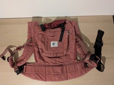 Ergo Original Babytrage - Beere/Kastanienbraun, 15 Pfund bis 40 Pfund, Hergestellt in Indien