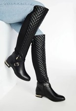 Damen-Overknee-Stiefel mit