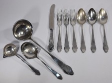 altes WMF BESTECKSET 100er versilbert CHIPPENDALE Messer Gabel Löffel