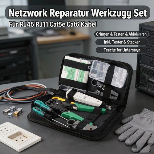 Netzwerkkabel reparatur satz - reparatur,