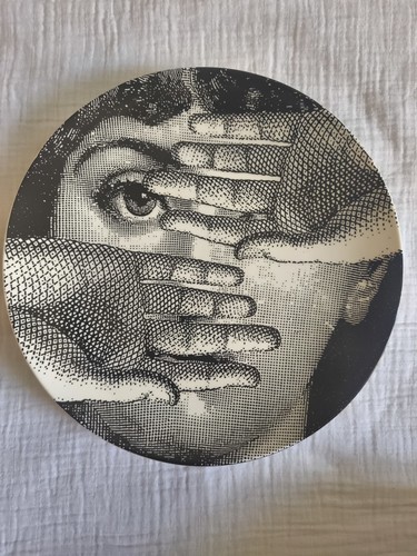 Fornasetti wall plate - tema, e