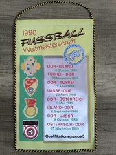 Wimpel Fussball WM 1990 - Qualigruppe 3