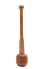 Kartoffelstampfer Kartoffelpresse Holzpresse Holz Vintage H 40 cm