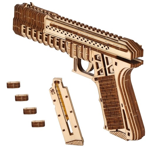 Holzpuzzle pistole - holzpuzzle,