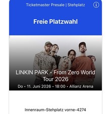 Ticket linkin park - ticket,