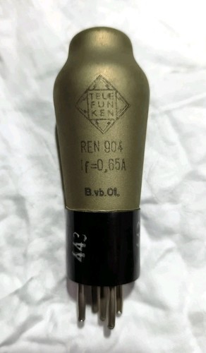 Radioröhre telefunken ren904 - radioröhre,