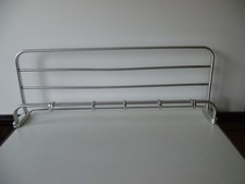 Vintage Bauhaus Stil Hutablage Wandgarderobe Chrom 5 Haken