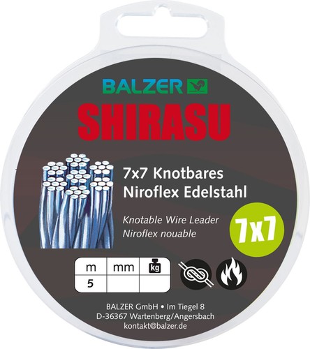 Balzer shirasu 7x7 knotbares - shirasu,