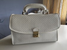 Sudhaus Echtleder Handtasche Weiß