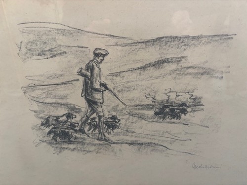 Originale lithographie von max - lithographie,