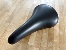 Fahrrad Sattel Motobecane Touring Kunstleder schwarz Anfang 1980er sehr gut