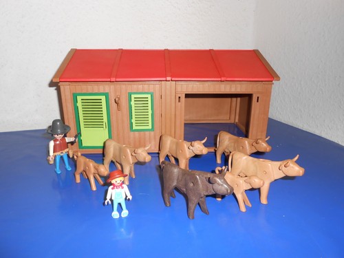 Playmobil scheune kühe - scheune,