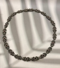 Granatschmuck Collier Granat